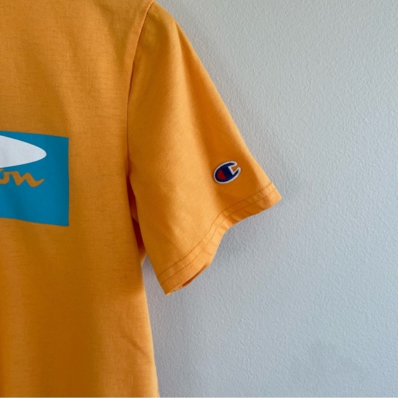 Champion Youth Short Sleeve T-Shirt Orange Size XL - Picture 4 of 6